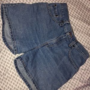 Levi’s high wasted shorts